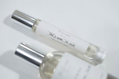 “That’s mine.” He said / eau de toilette